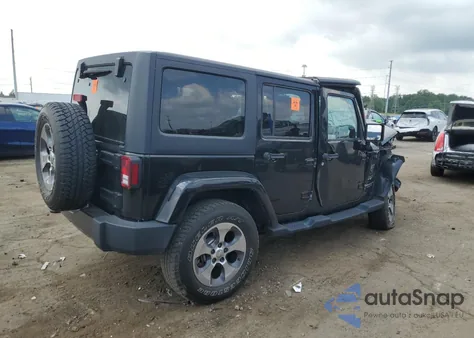 2017 Jeep Wrangler Unlimited Sahara из США, поврежденный, VIN 1C4BJWEG7HL703393